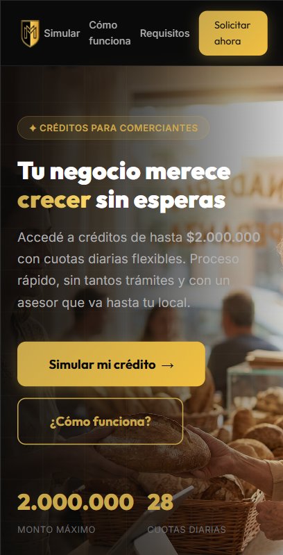 MyM Créditos mobile